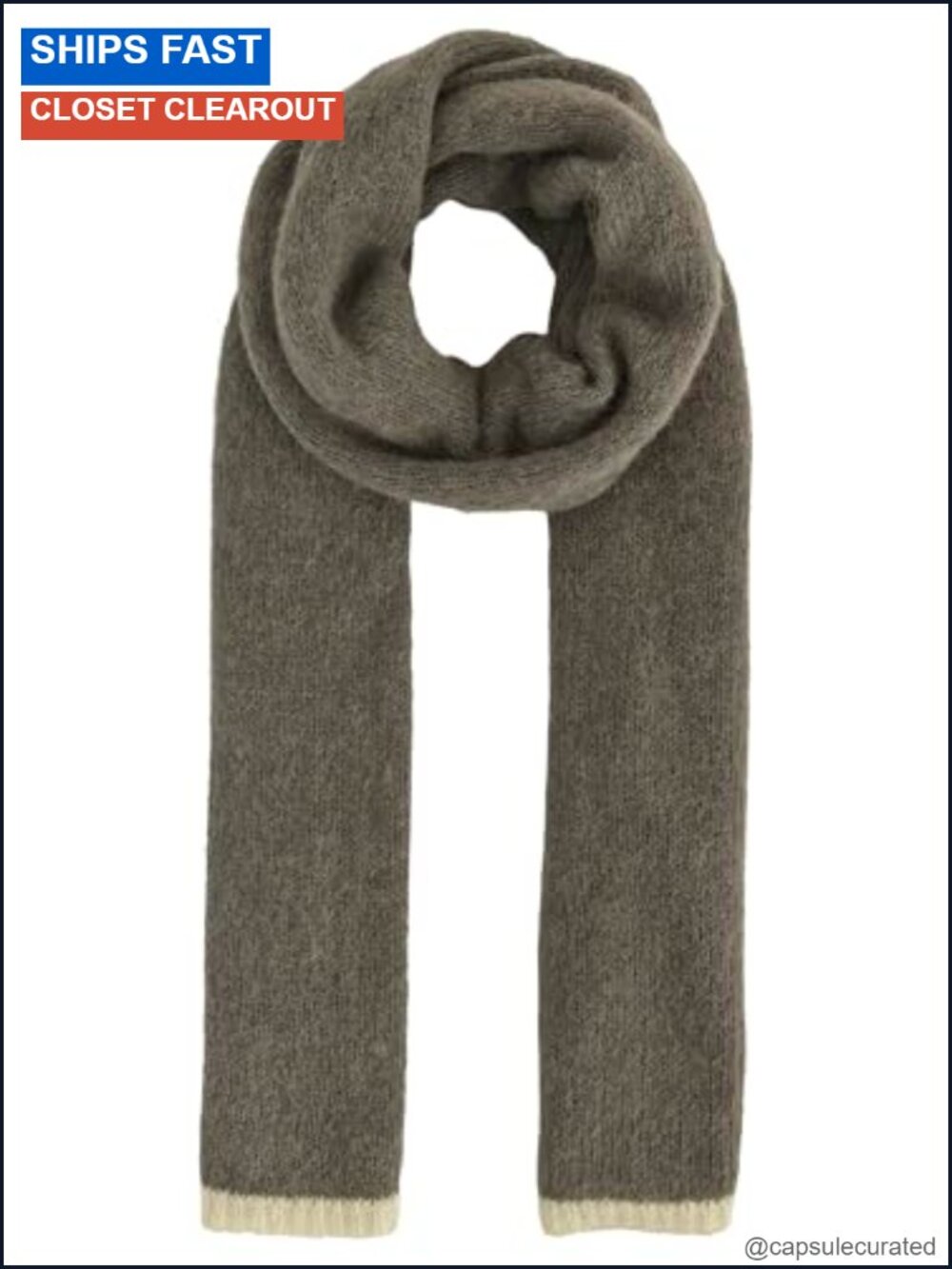 Plush Alpaca Wool Scarf, Extra-Long Wrap, Soft Knit Cozy Winter Layer